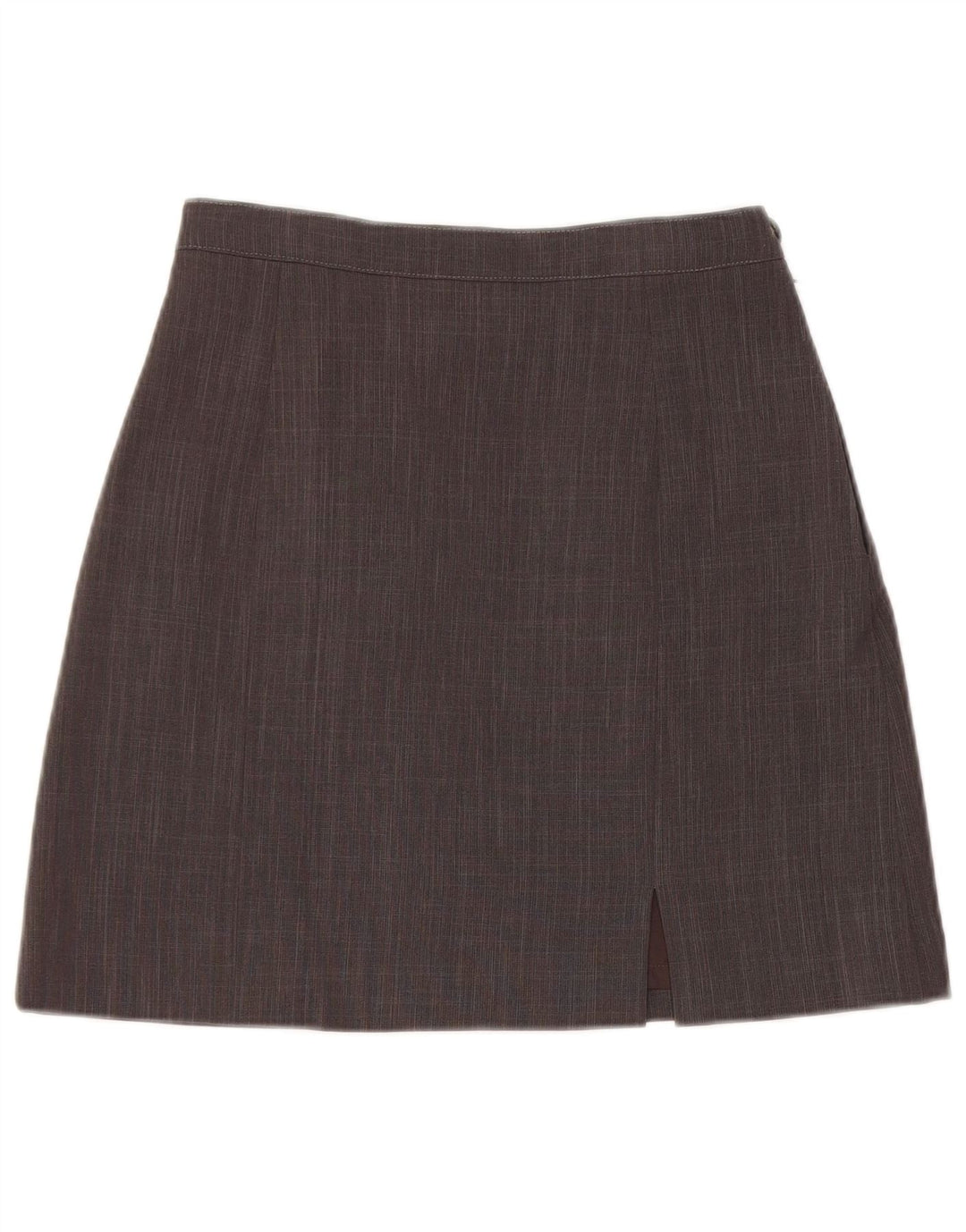 ВИНТАЖНАЯ женская юбка-трапеция W26, маленькая, серая