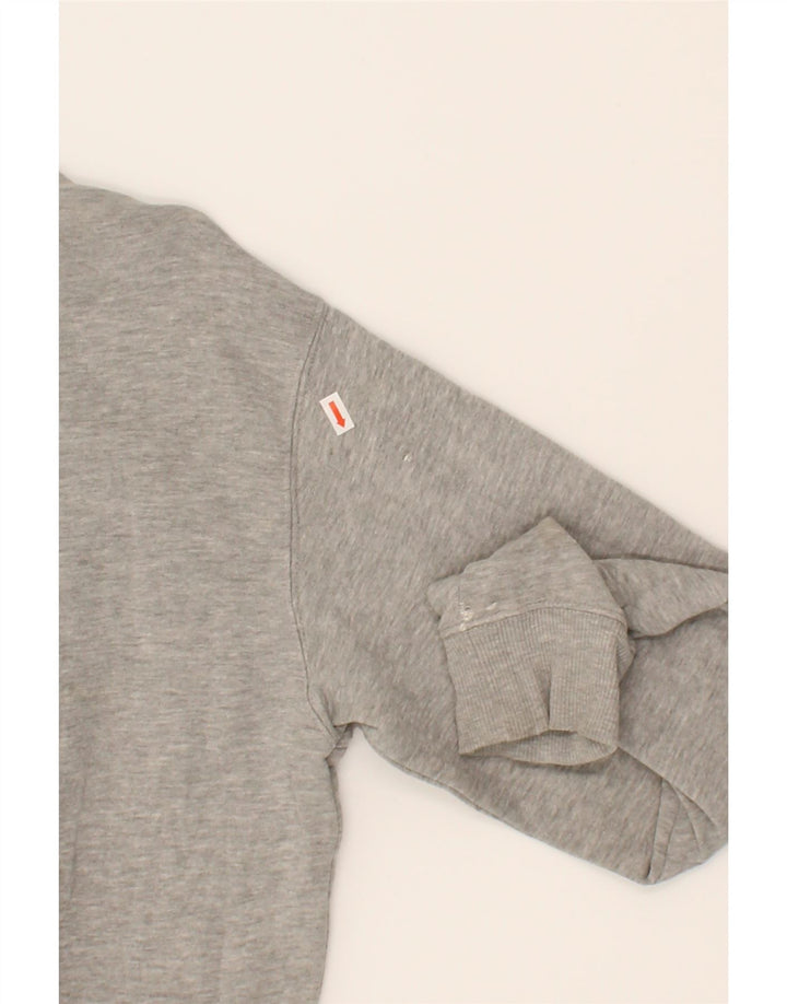 TIMBERLAND Boys Graphic Tracksuit Top Jacket 13-14 Years Small Grey Cotton Vintage Timberland and Second-Hand Timberland from Messina Hembry 