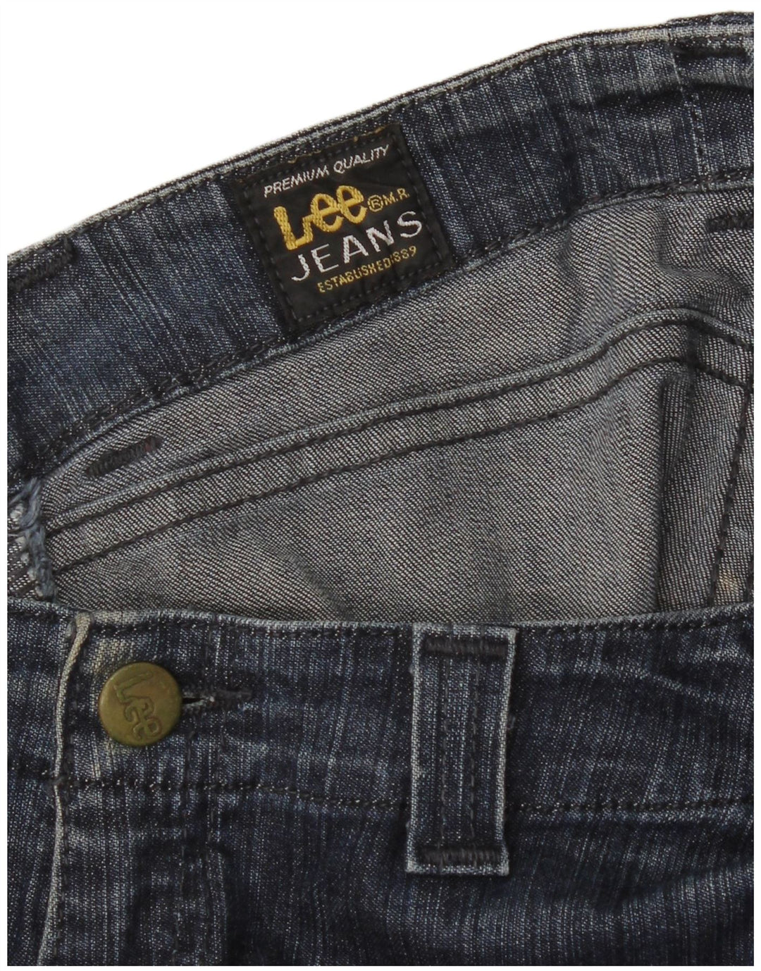 Джинсы Lee женские расклешенные W26 L32 синие