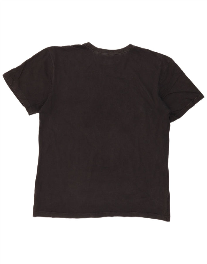 Мужская футболка ADIDAS Los Angeles Lakers с рисунком, 2XL, черный хлопок