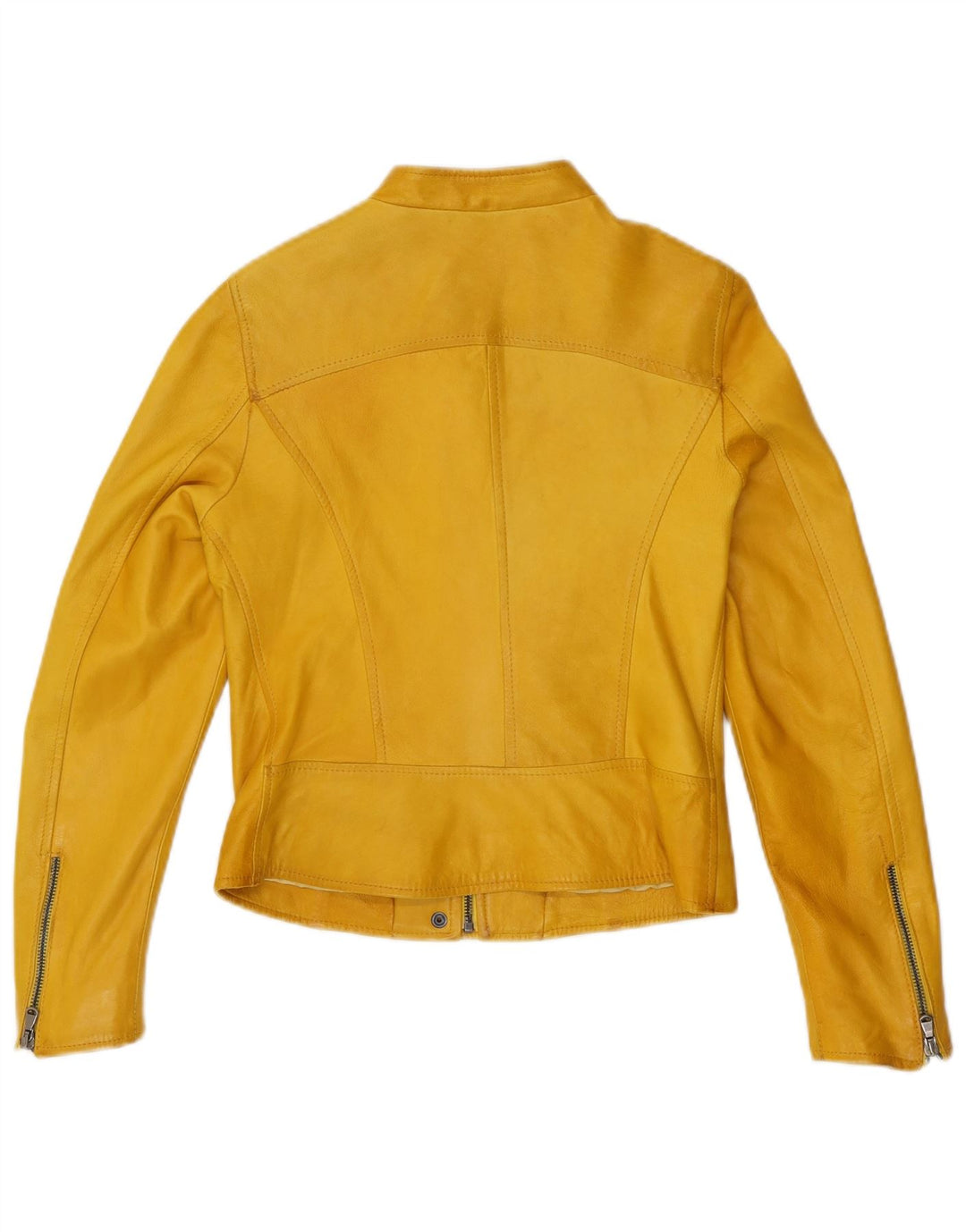 Женская кожаная косуха Bayside IT 44 Medium Yellow Leather
