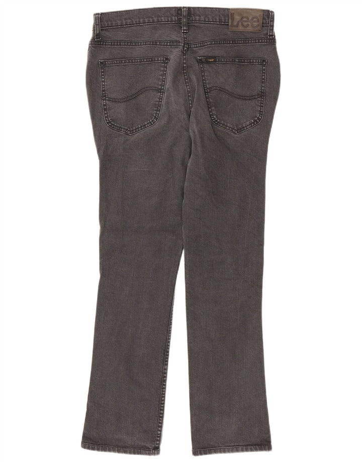Мужские прямые джинсы Lee Brooklyn W34 L30, серый хлопок