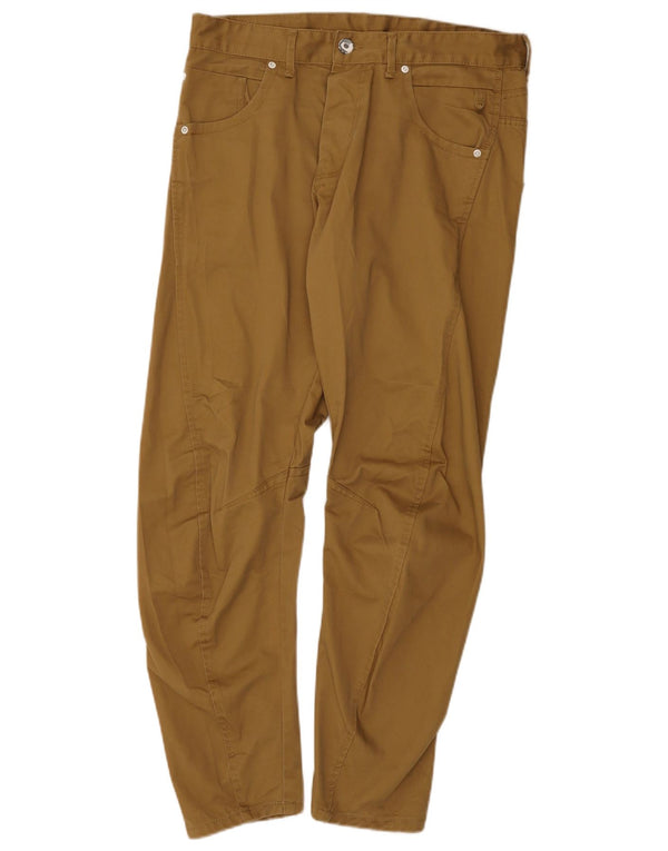 Jack & Jones Мужские повседневные брюки-бананы W34 L30 Бежевые