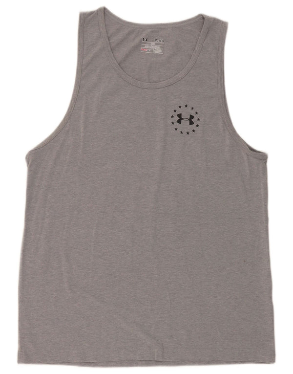 Женский жилет с графическим рисунком Under Armour Heat Gear UK 14, средний серый цвет