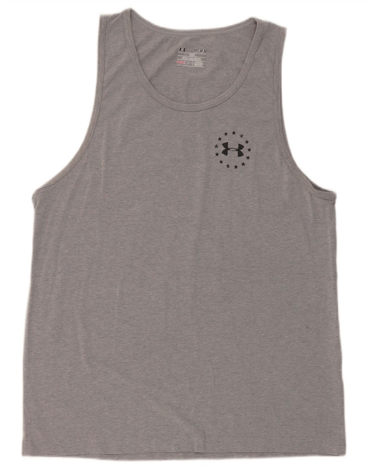 Женский жилет с графическим рисунком Under Armour Heat Gear UK 14, средний серый цвет