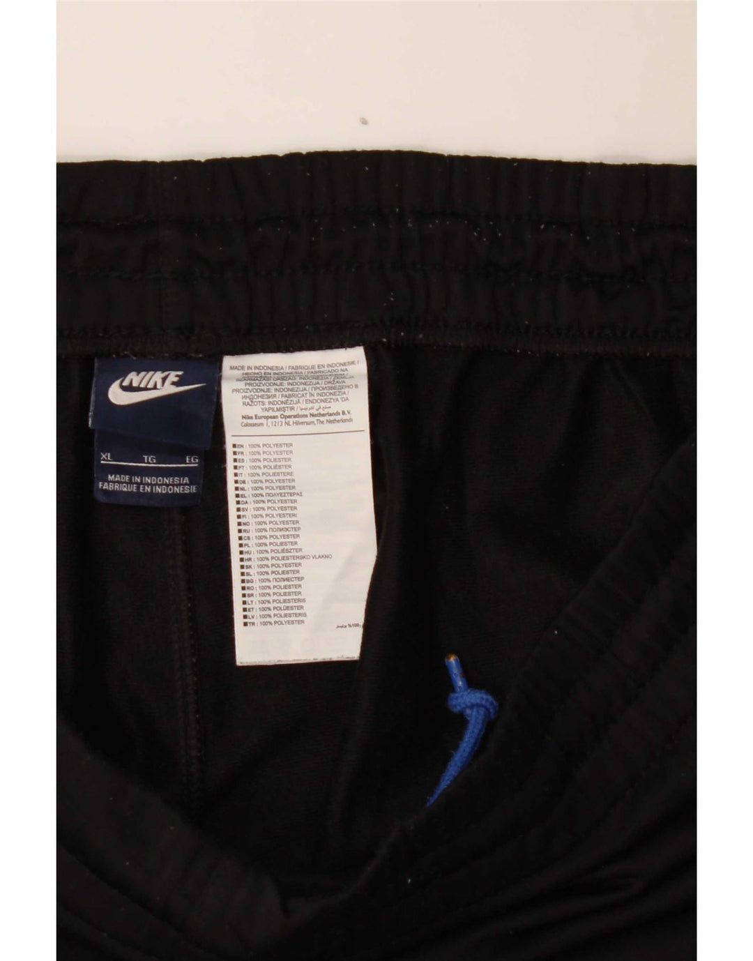 Мужские спортивные брюки Nike XL, черный полиэстер