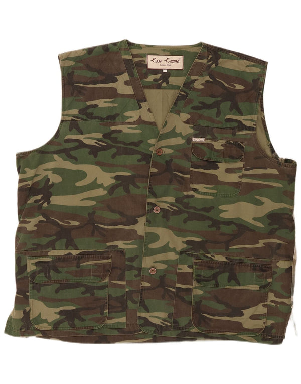 Мужской жилет ESSE EMME UK 44 2XL, камуфляж цвета хаки