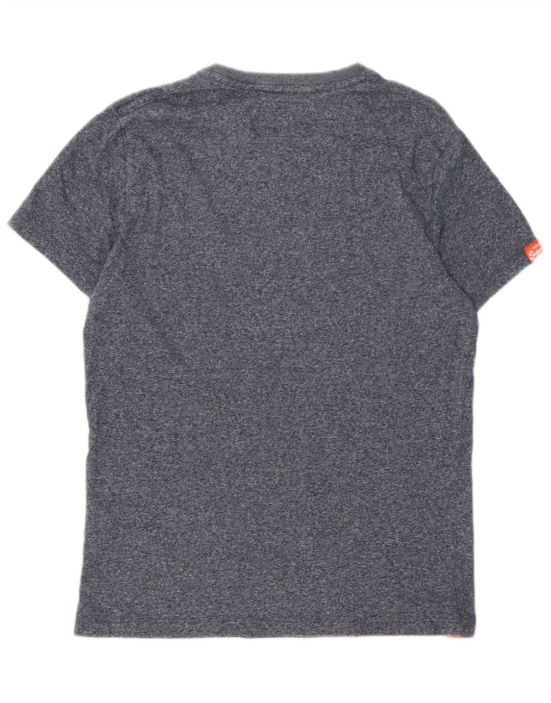Мужская футболка Superdry, маленькая, темно-синяя, в крапинку, из хлопка