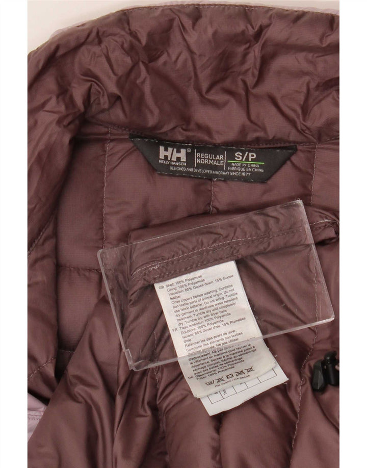 Женская стеганая куртка Helly Hansen UK 10, маленькая, фиолетовый, полиамид