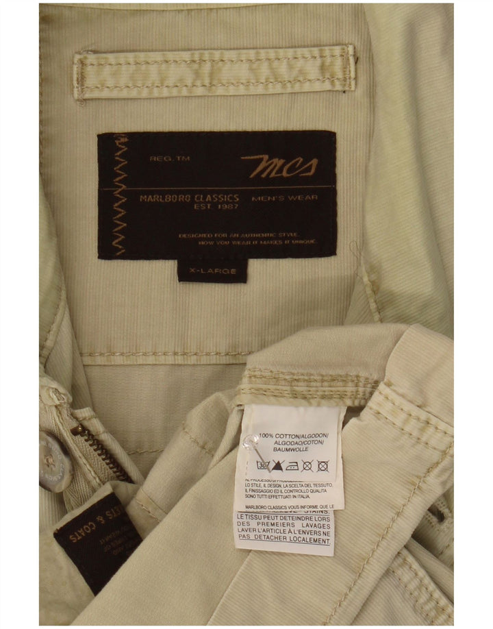 Мужская куртка MARLBORO CLASSICS UK 42 XL, хлопок цвета хаки