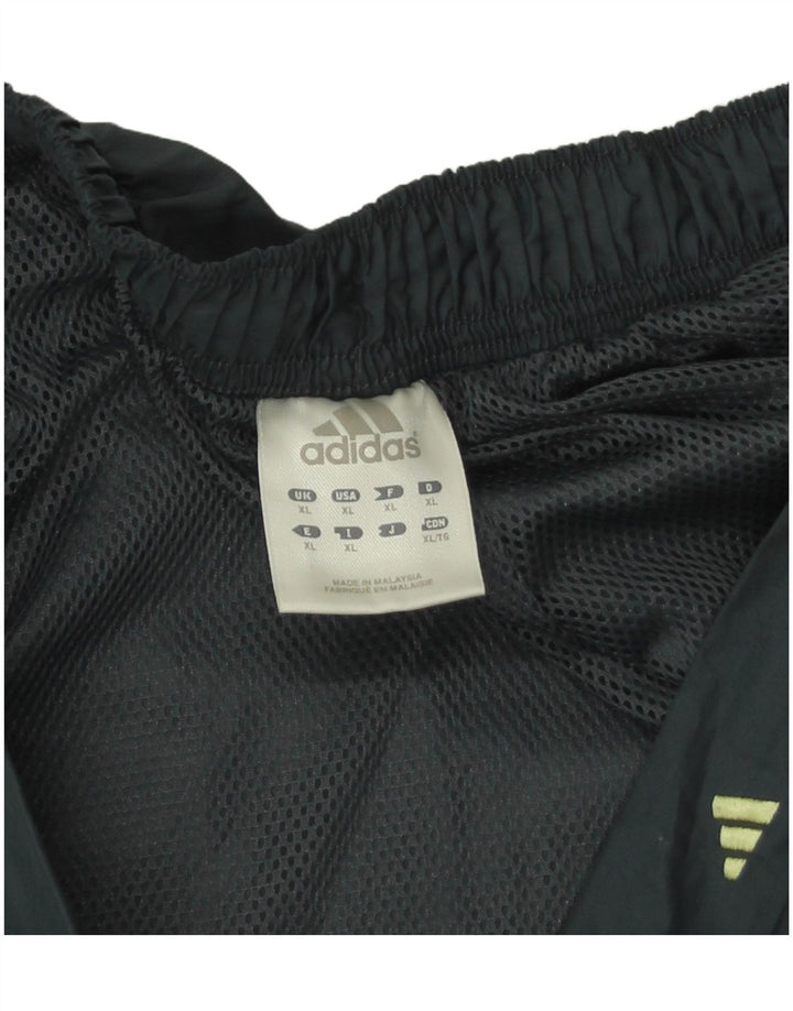 Мужские спортивные брюки Adidas XL серые из полиэстера