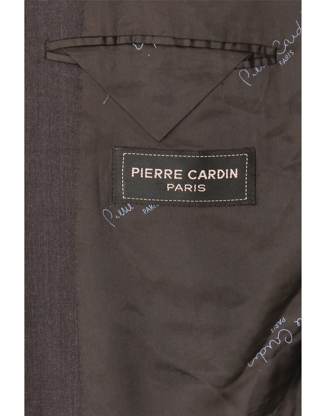 Мужской пиджак Pierre Cardin на 2 пуговицах UK 38 Средний Фиолетовый