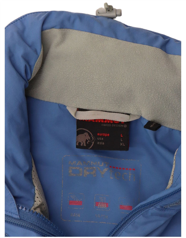Женская дождевик с капюшоном Mammut UK 16, большой синий