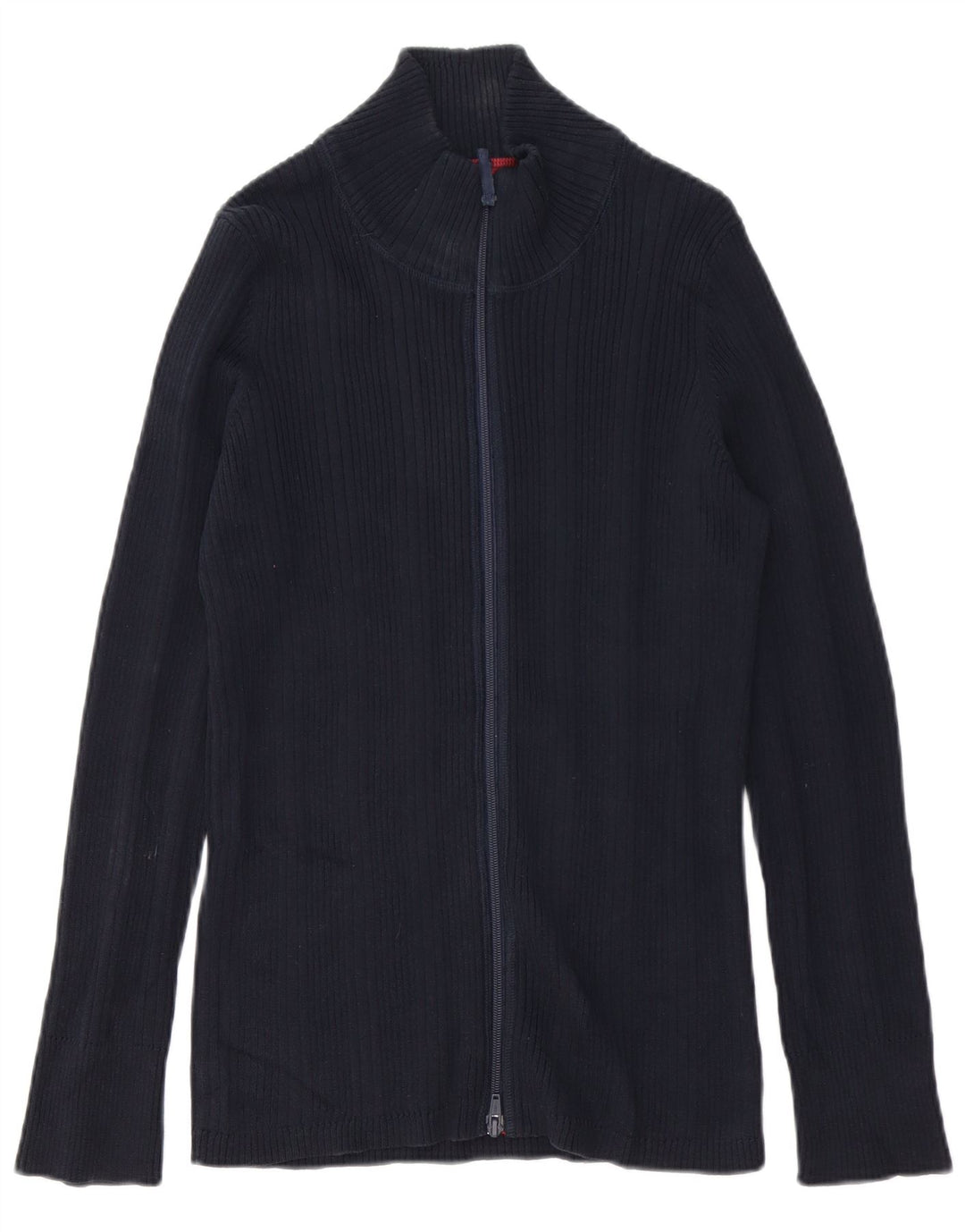 Мужской кардиган EDDIE BAUER, большой темно-синий хлопковый свитер