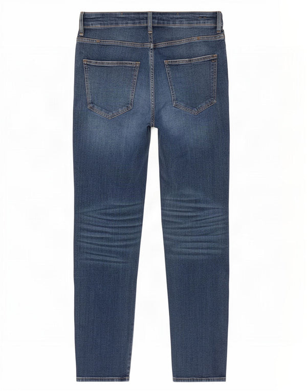 Мужские потертые узкие джинсы Zara EU 42, большие W32 L29, синие, хлопок