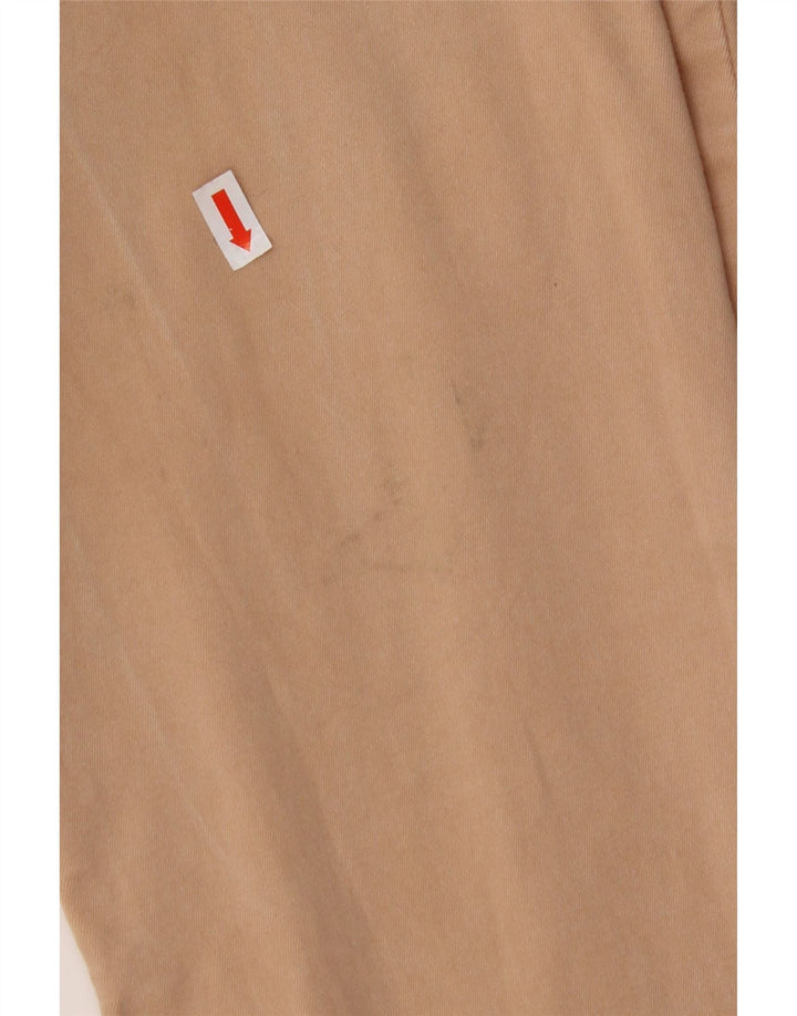 TRUSSARDI Женские узкие повседневные брюки IT 46 Large W32 L30 Бежевый лиоцелл