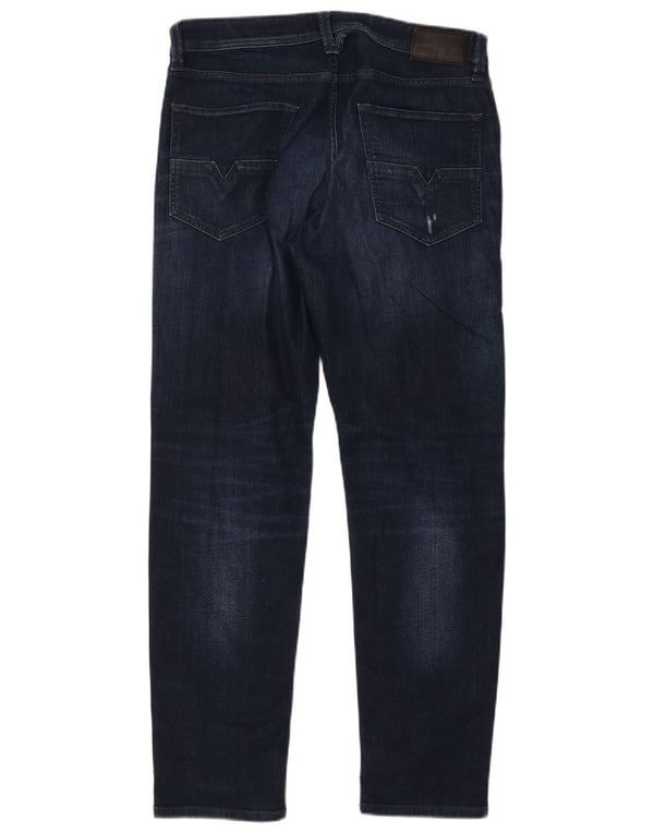 Мужские зауженные джинсы Diesel Larkee-Beex W31 L30 темно-синие