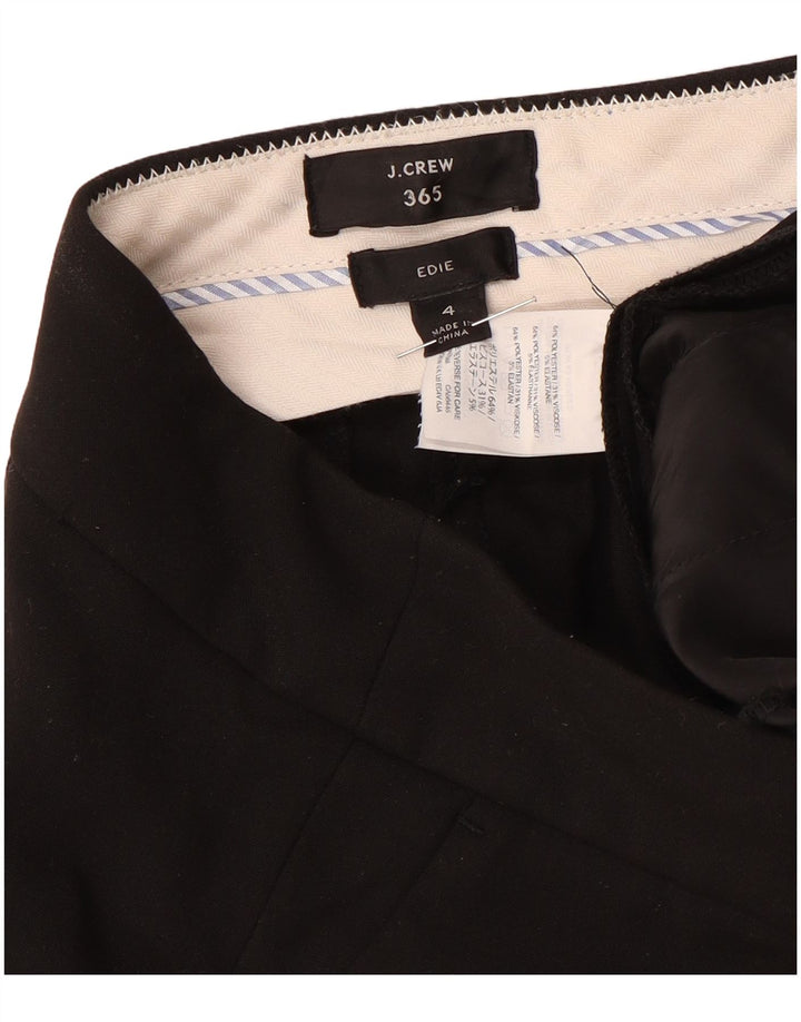 Женские брюки J. CREW Edie Bootcut, размер США 4, маленький W30 L32, черные