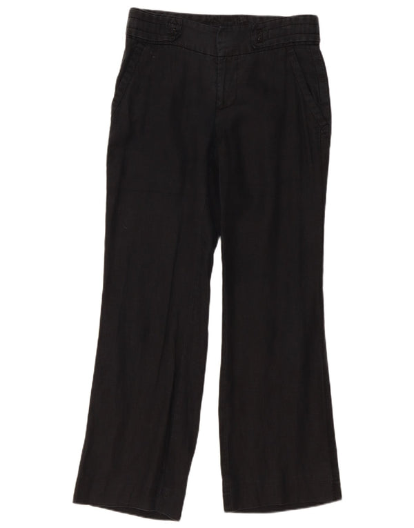Женские повседневные брюки Zara Bootcut, маленькие W26 L30, черные