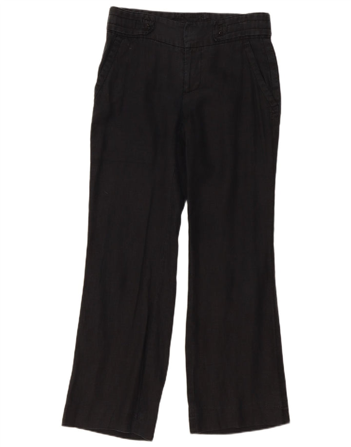 Женские повседневные брюки Zara Bootcut, маленькие W26 L30, черные
