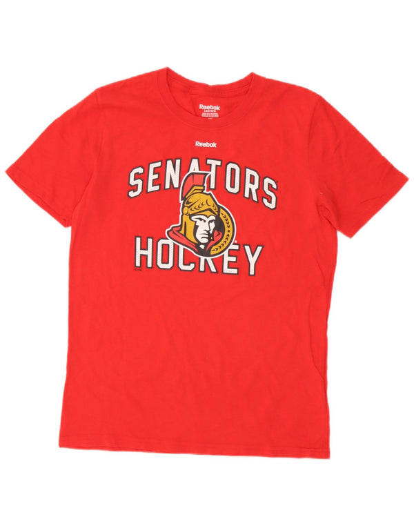 Футболка с рисунком Reebok Boys Ottawa Senators, 14–15 лет, большая красная
