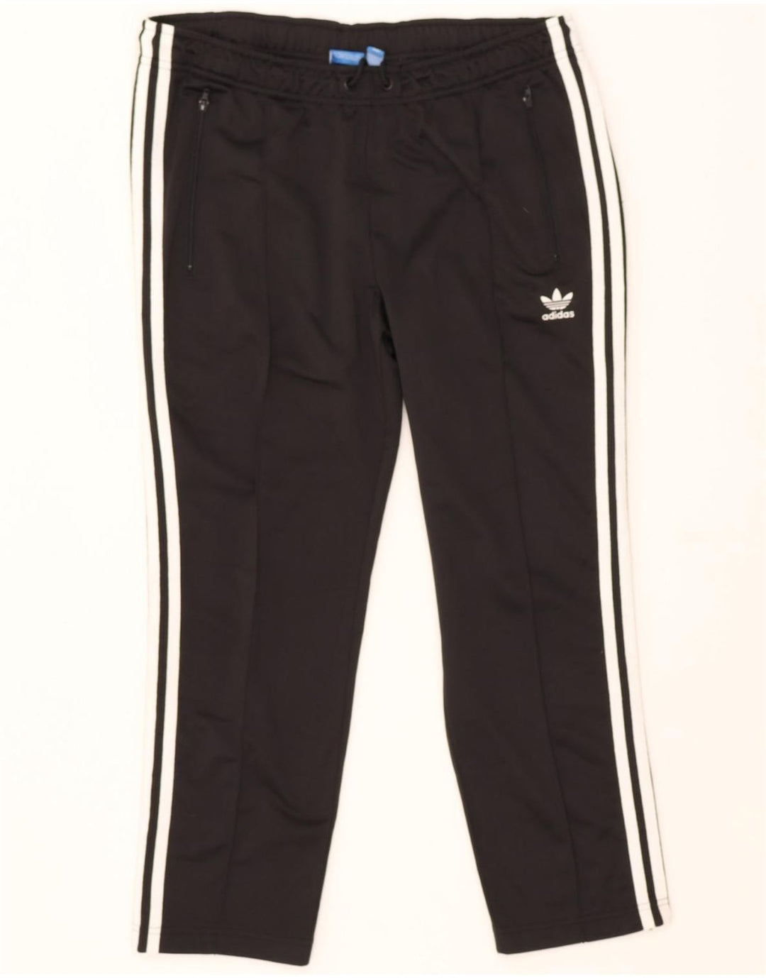 ADIDAS Womens Tracksuit Trousers UK 16 Large Black Polyester Vintage Adidas and Second-Hand Adidas from Messina Hembry 
