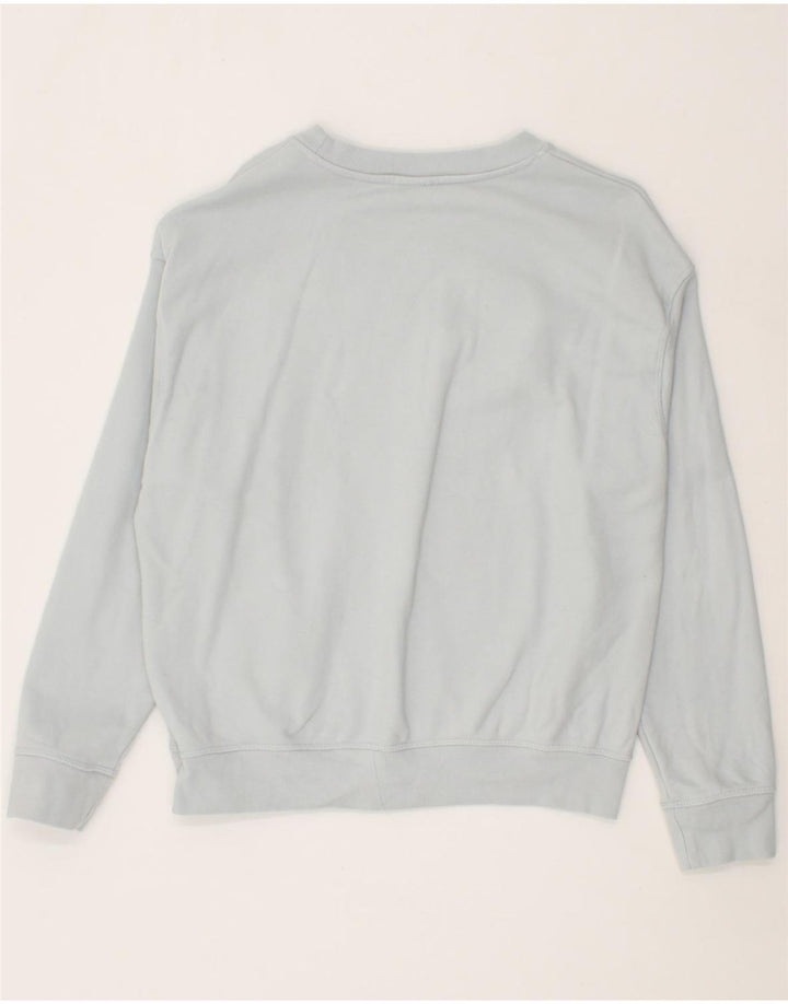 LEVI'S Womens Oversized Sweatshirt Jumper UK 16 Large Blue Cotton Vintage Levi's and Second-Hand Levi's from Messina Hembry 