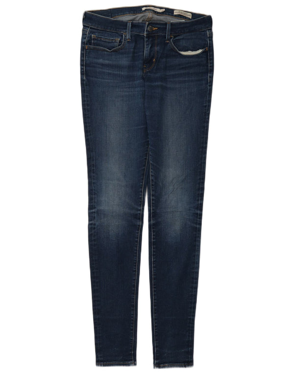 Женские джинсы Levi's 710 Super Skinny W28 L34 синие, хлопок