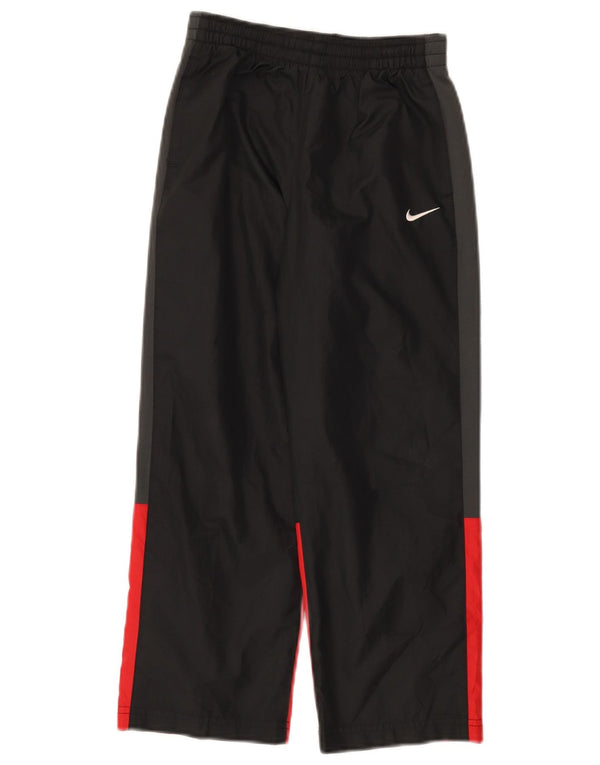 Спортивные брюки Nike для мальчиков 7–8 лет, XL, черные, с цветными блоками, спортивные