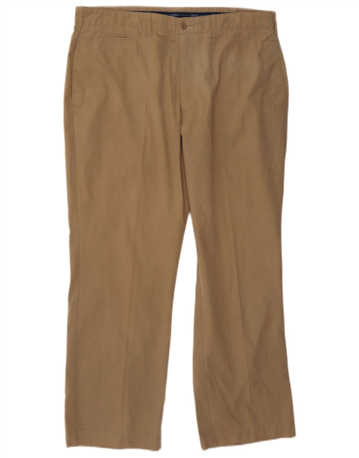 Мужские брюки-чиносы Marks & Spencer Blue Harbour Bootcut W38 L29 бежевые