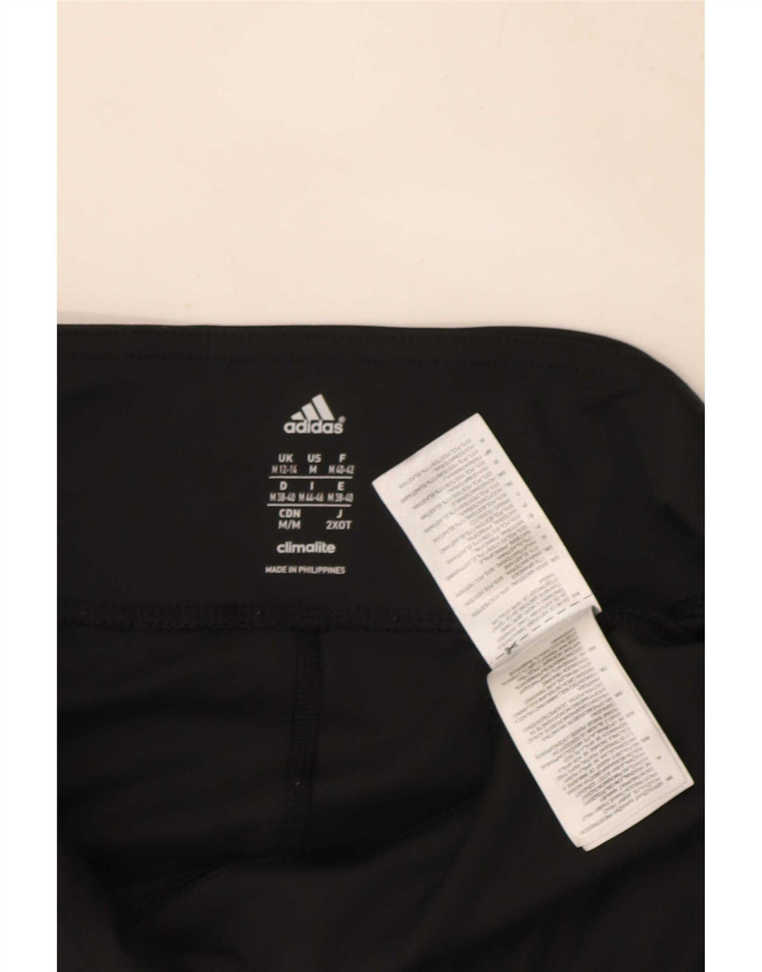 Женские леггинсы Adidas Climalite UK 12/14, средний черный полиэстер