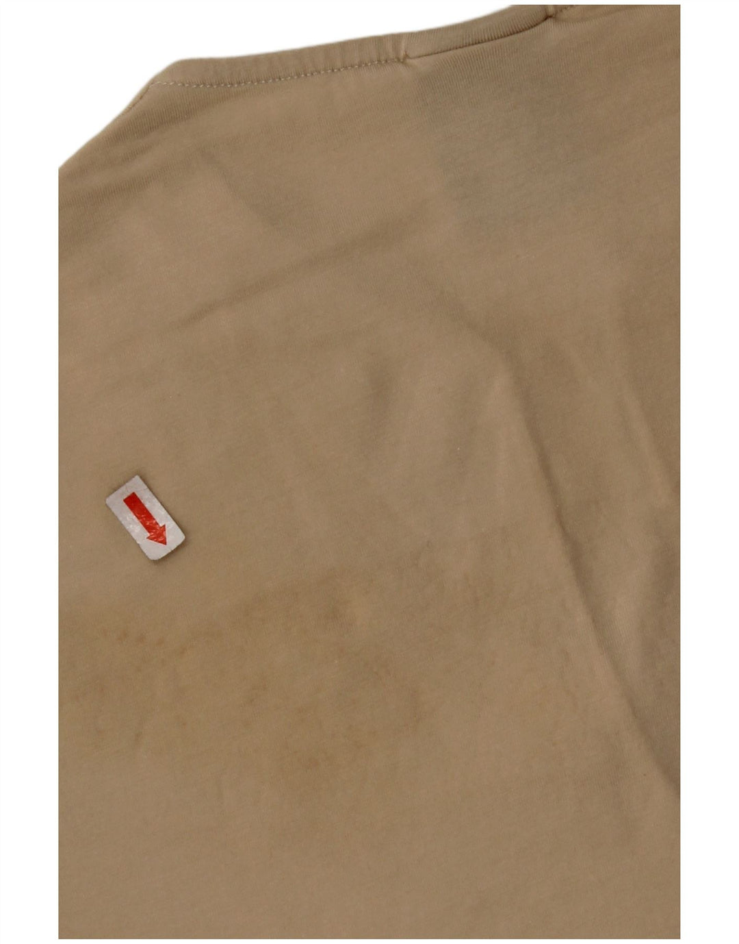 Женская укороченная футболка NIKE UK 10/12, средний бежевый