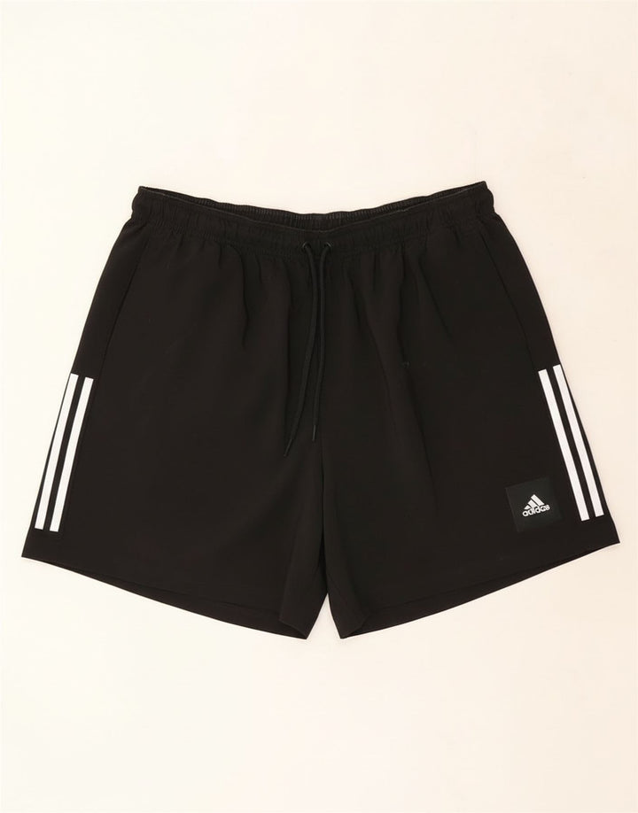 Мужские спортивные шорты Adidas 2XL, черный полиэстер