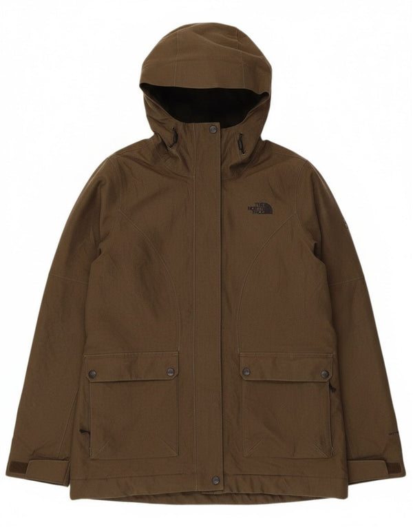 Женская ветровка из шерпа с капюшоном The North Face UK 14, средний хаки