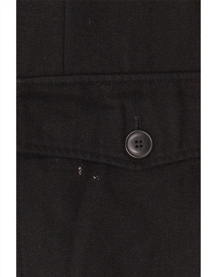 Мужская куртка Levi's Utility UK 40, большая черная шерсть