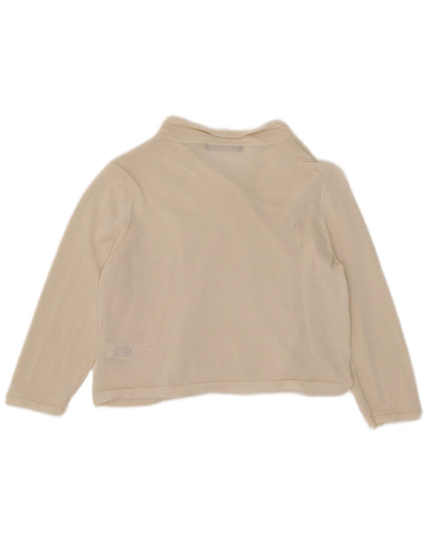 Женский кардиган с рукавом 3/4 Marks & Spencer UK 12, средний, белый