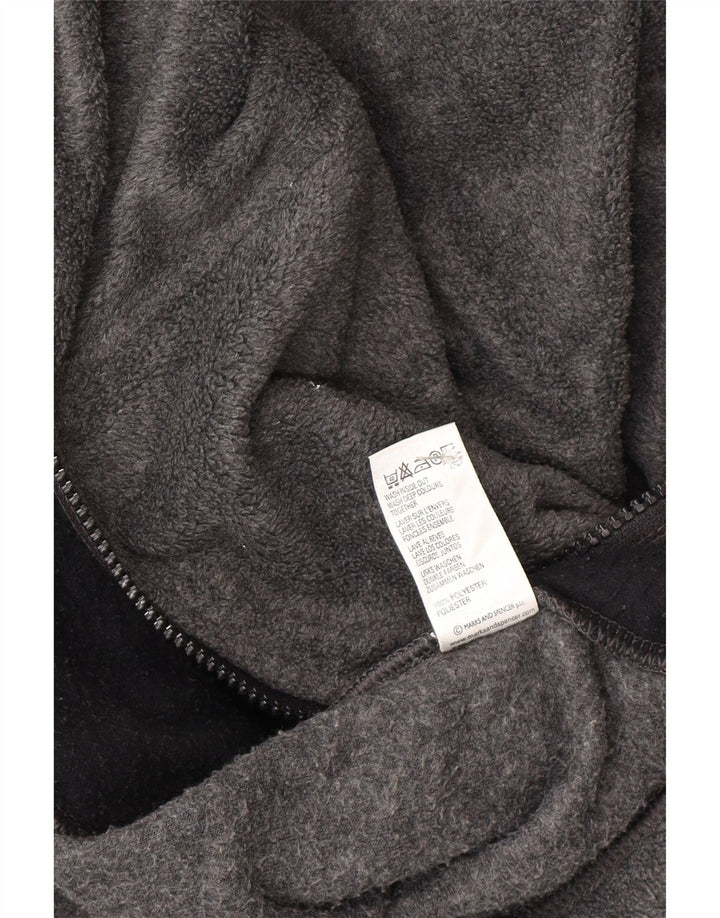 Мужская флисовая куртка Marks & Spencer UK 42 XL серая, полиэстер