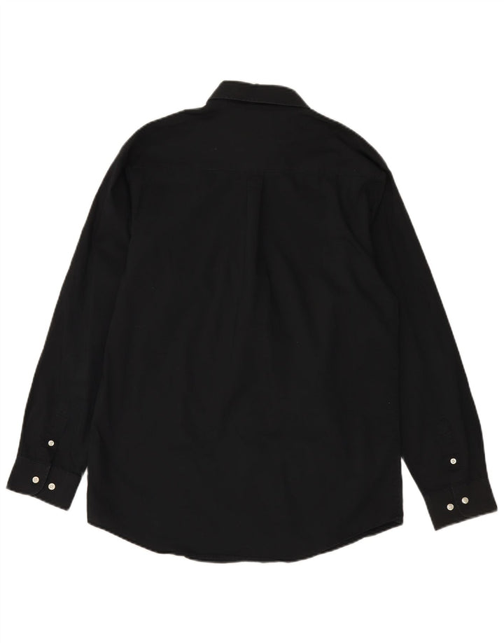 CHAPS Boys Shirt 15-16 Years XL  Black Cotton
