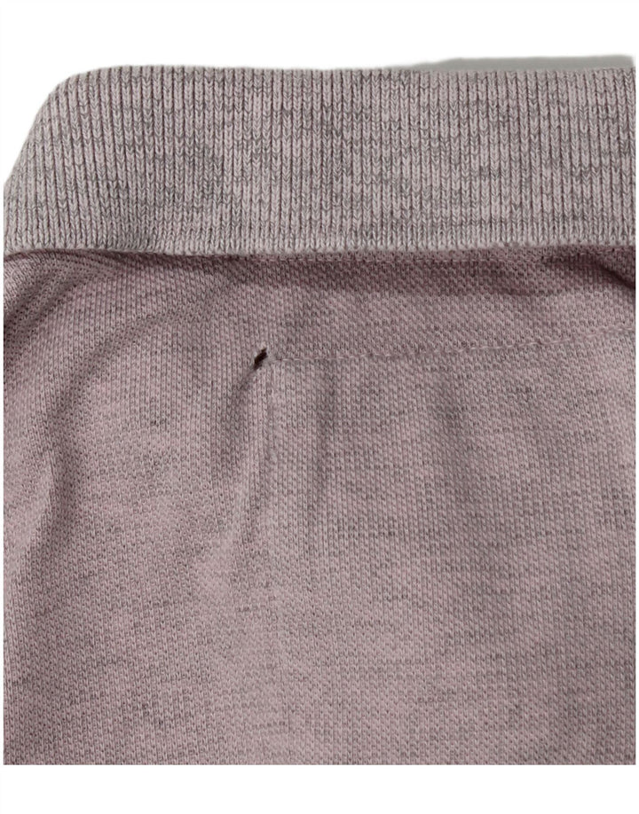 SUPERDRY Мужская рубашка-поло 2XL Фиолетовый хлопок