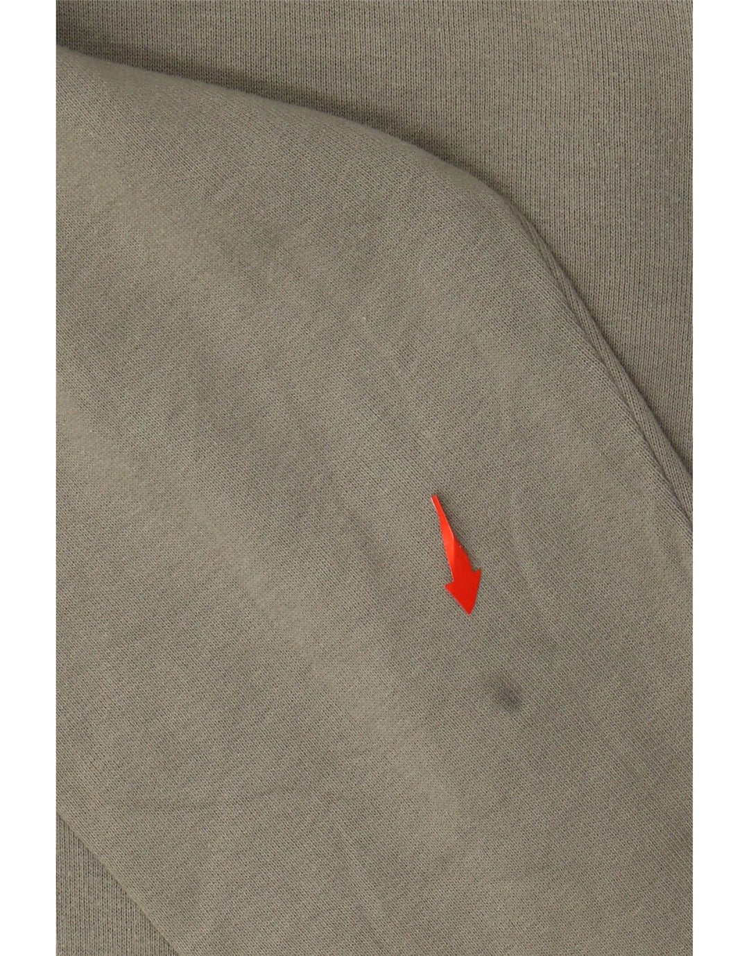 Женский свитер с капюшоном на молнии CHAMPION UK 14, хлопок среднего цвета хаки