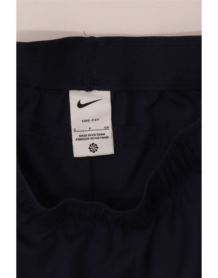 Мужские спортивные шорты Nike Dri Fit, маленькие темно-синие, полиэстер