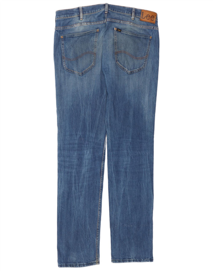 Мужские джинсы Lee Powell Slim W36 L36, синий хлопок