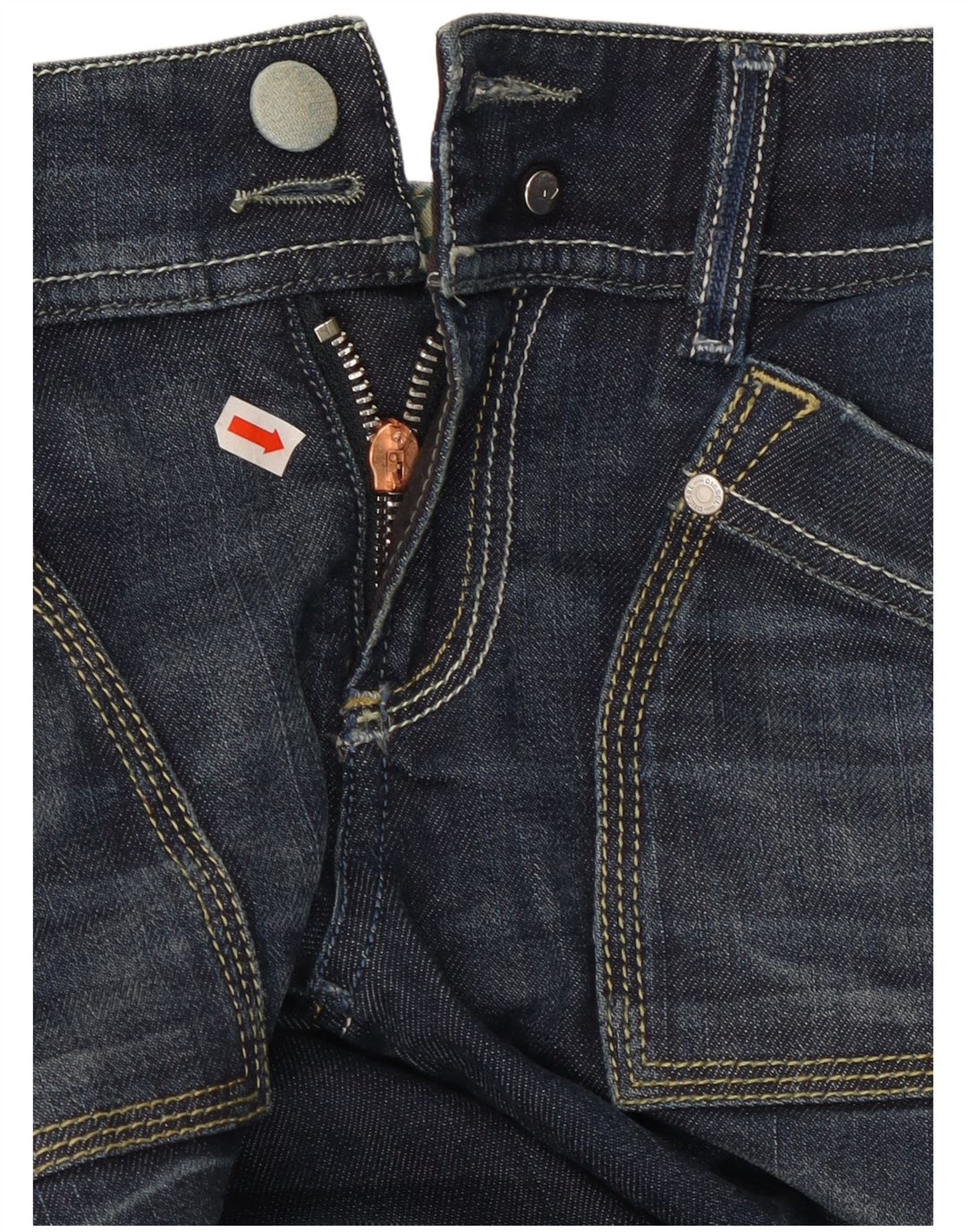 Женские джинсы DIESEL Reckfly Bootcut W26 L32 Темно-синие, хлопок