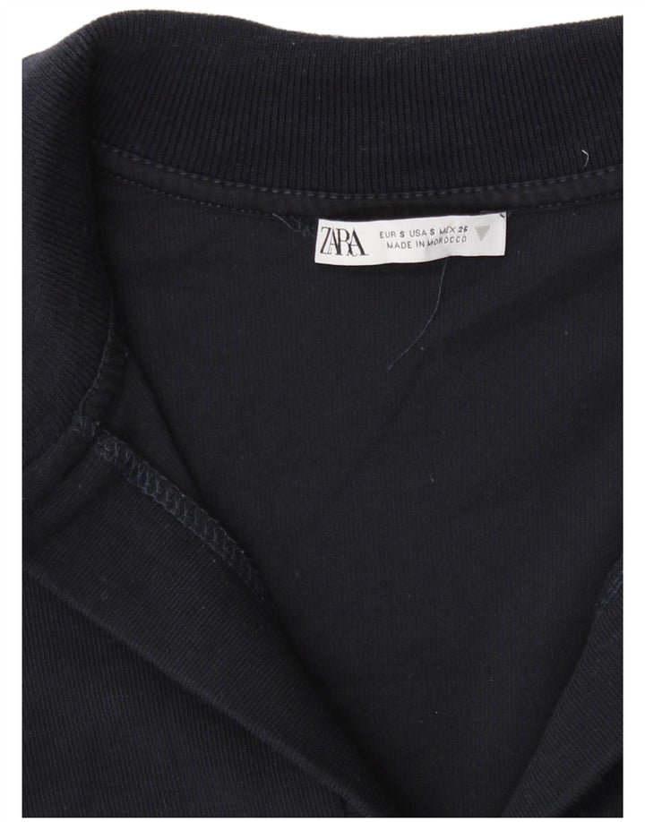 Женское боди Zara UK 8, маленький темно-синий