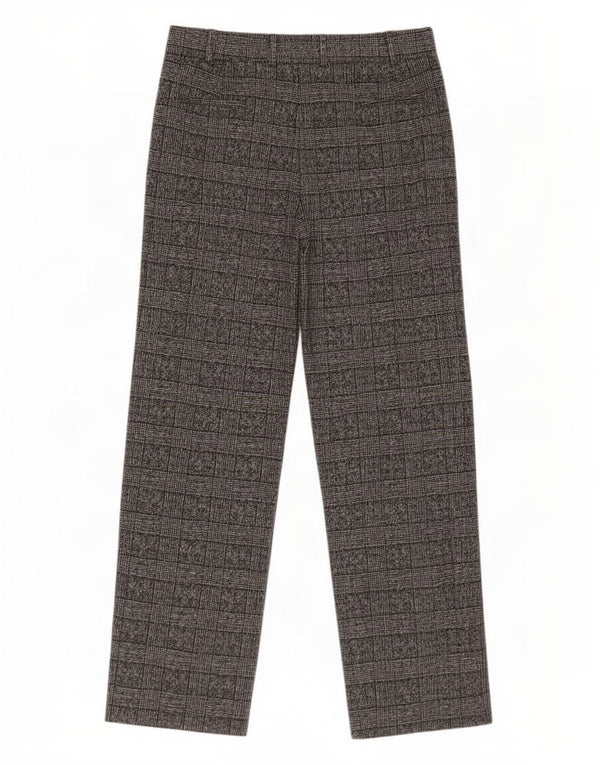 Женские костюмные брюки Marks & Spencer UK 14, большие W34 L32, серая клетка