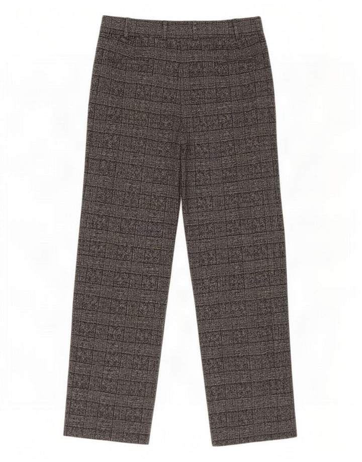 Женские костюмные брюки Marks & Spencer UK 14, большие W34 L32, серая клетка