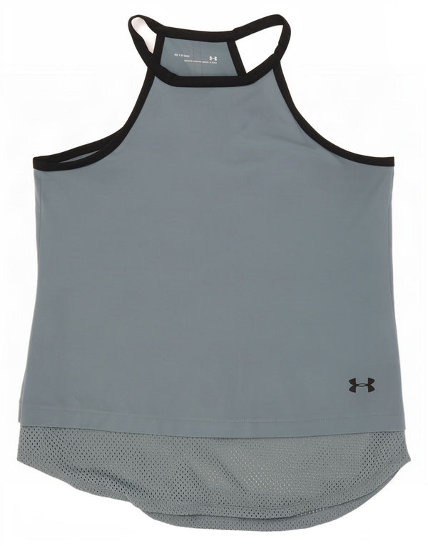 Женский жилет с графическим рисунком Under Armour Heat Gear UK 12, средний серый цвет