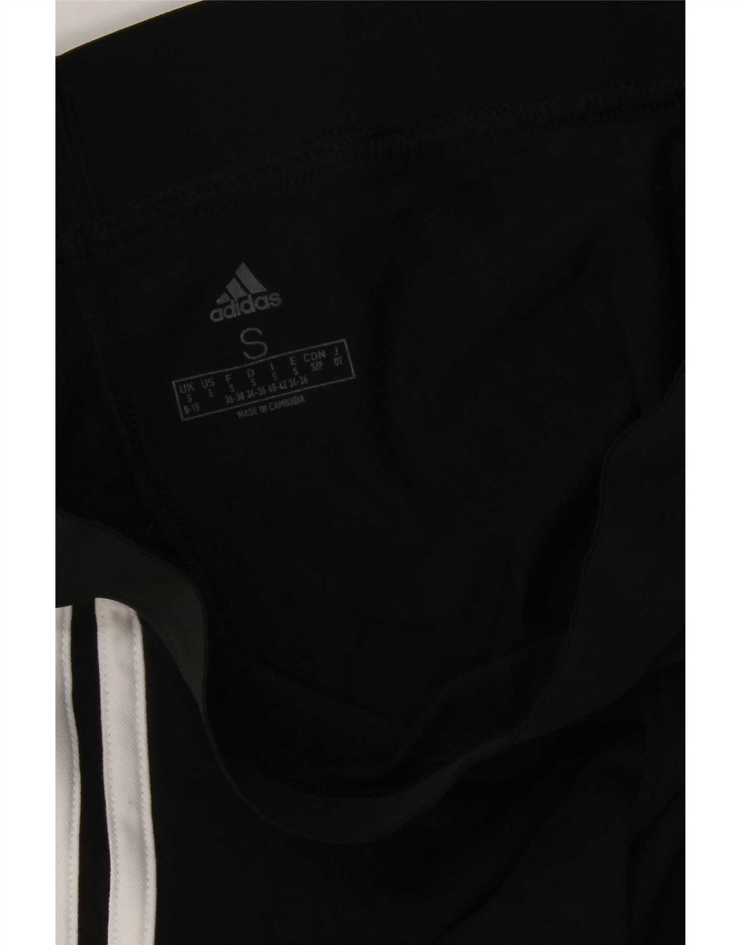 Женские леггинсы Adidas UK 8/10, маленькие, черные