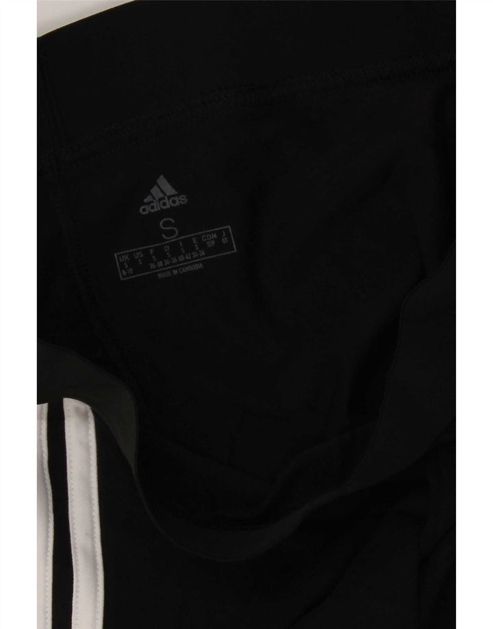 Женские леггинсы Adidas UK 8/10, маленькие, черные