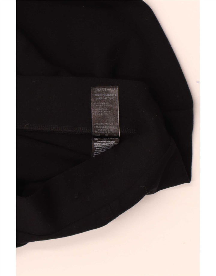 Женские короткие леггинсы Marks & Spencer UK 12, средний черный, вискоза